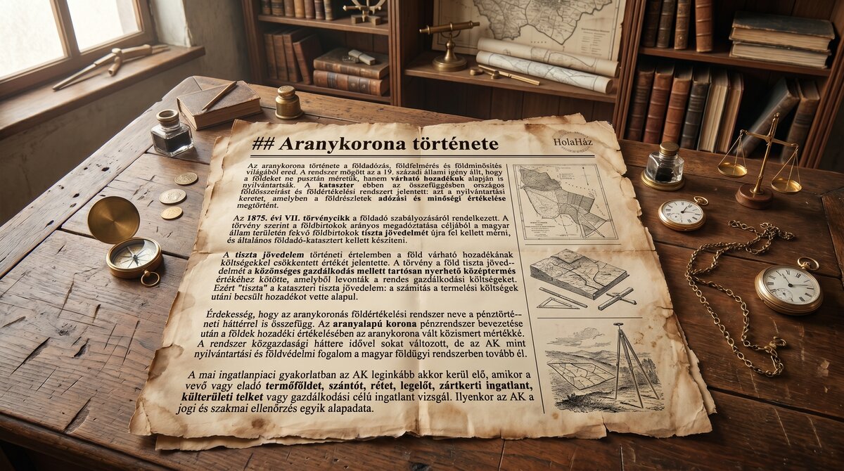 aranykorona története