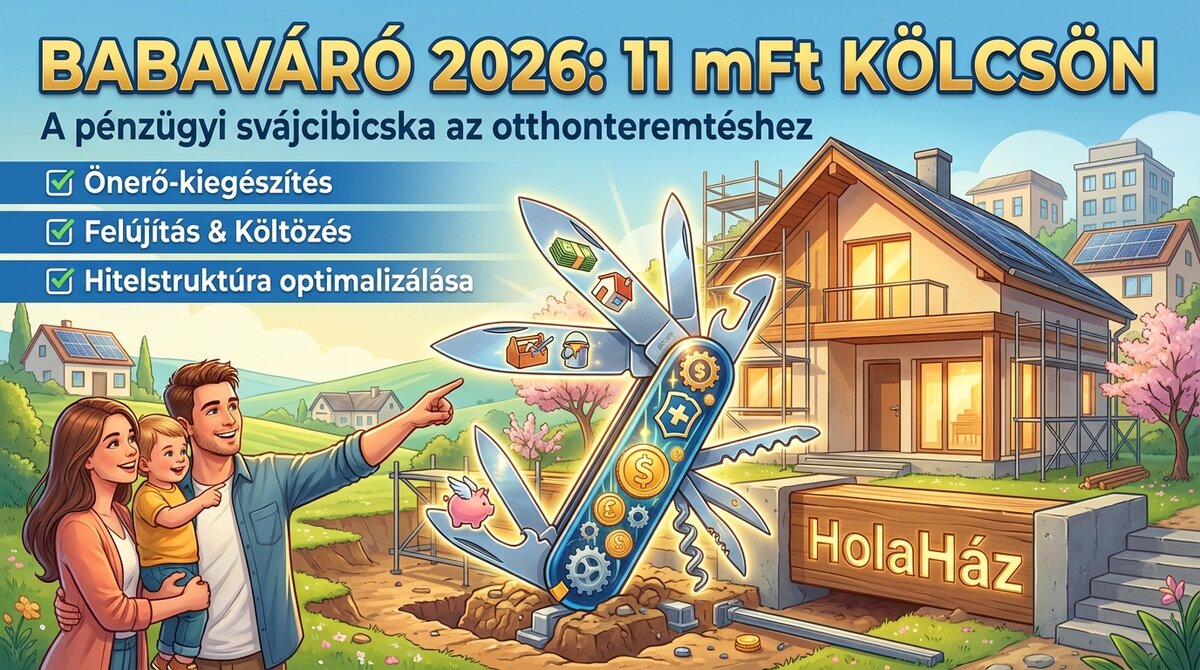Babaváró kölcsön - kombinálás más hitelekkel - grafika