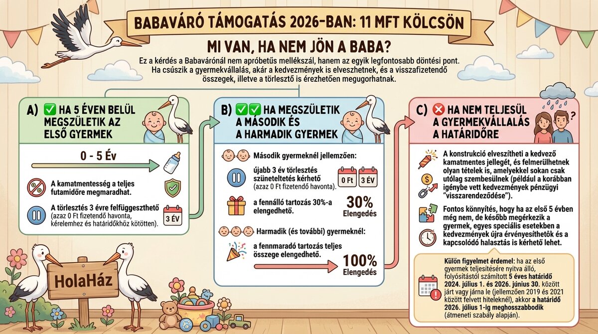 Babaváró kölcsön - Mi van, ha nem jön a baba - infografika 2