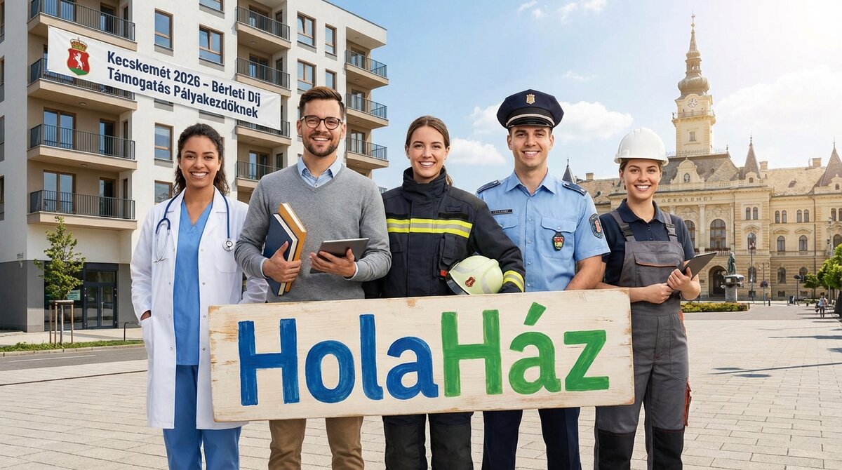 Bérleti támogatás Kecskeméten - pályakezdőknek