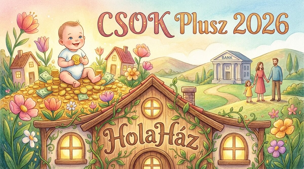 CSOK Plusz gyermekvállalás és pénz