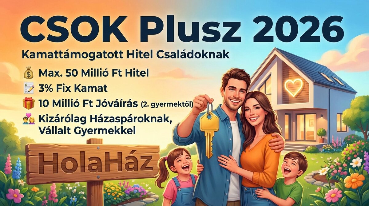CSOK Plusz lényeges feltételek
