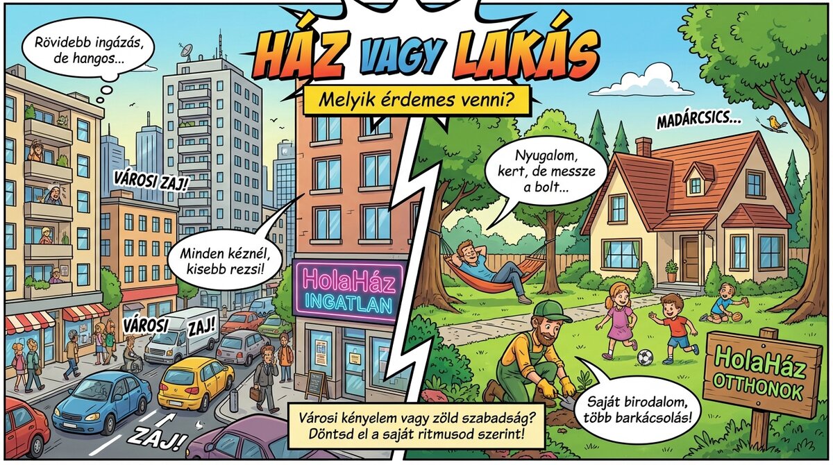 Ház vagy Lakás? Döntés