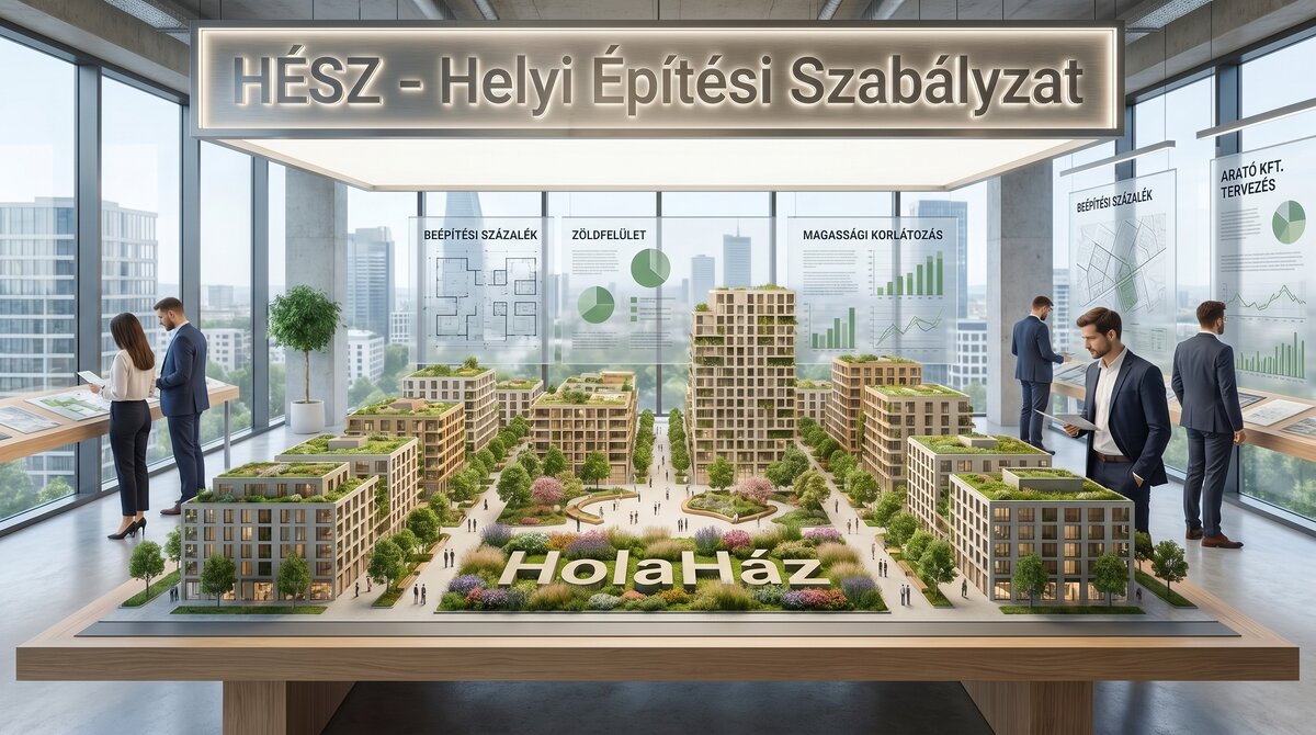 helyi építési szabályzat - HolaHáz - új lakópark