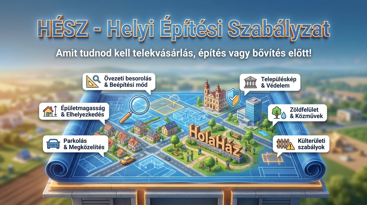 HÉSZ ellenőrzés, helyi építési szabályok ellenőrzése