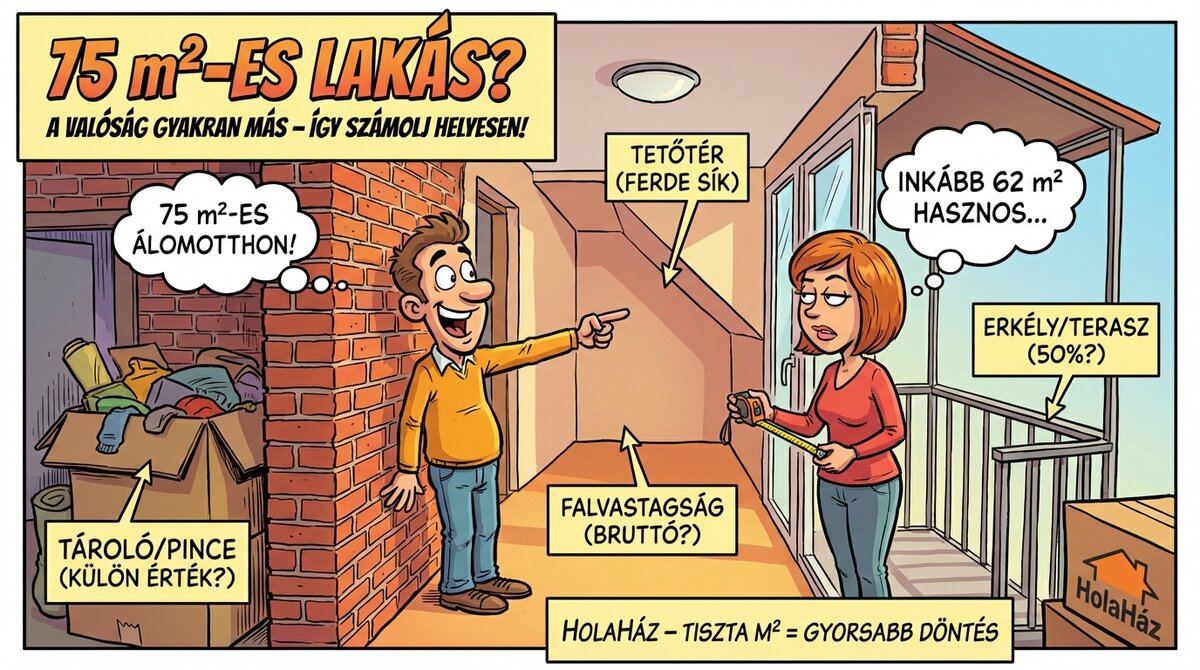 hogyan kell számolni a négyzetmétert?