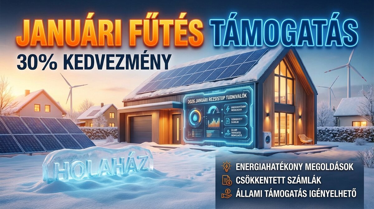 2026 Januári Rezsistop Tudnivalók