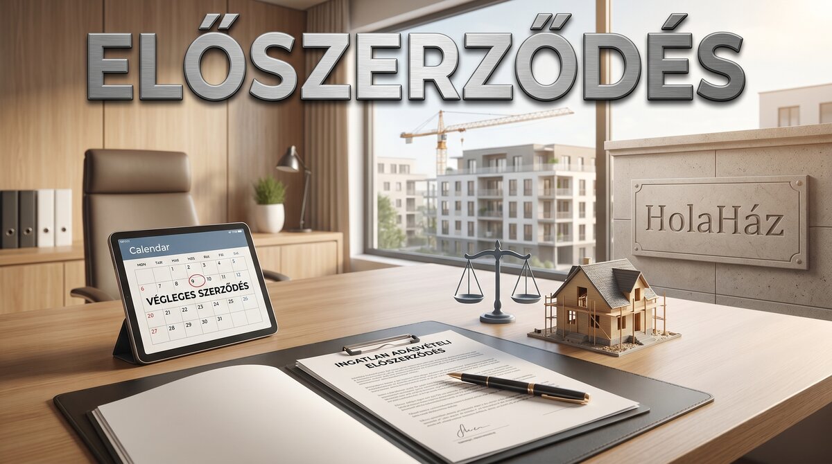 Előszerződés ingatlan adásvétel során