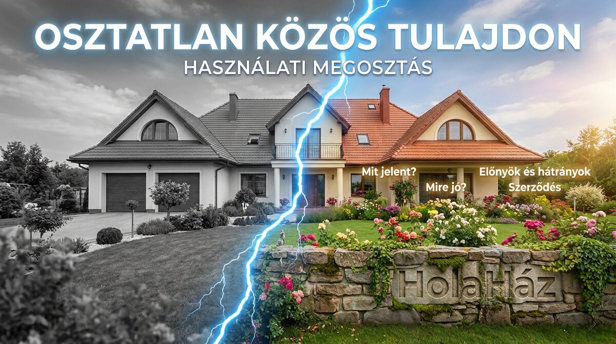 Használati megosztás és Osztatlan közös tulajdon