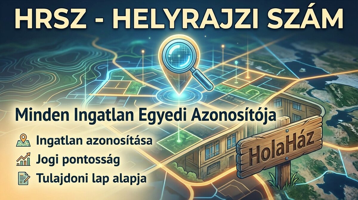 Helyrajzi szám - HRSZ jelentése