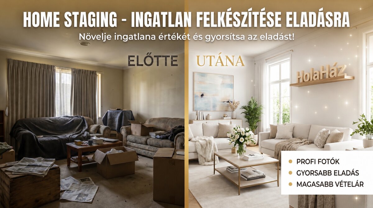 Home Staging - Ingatlan Felkészítése Eladásra
