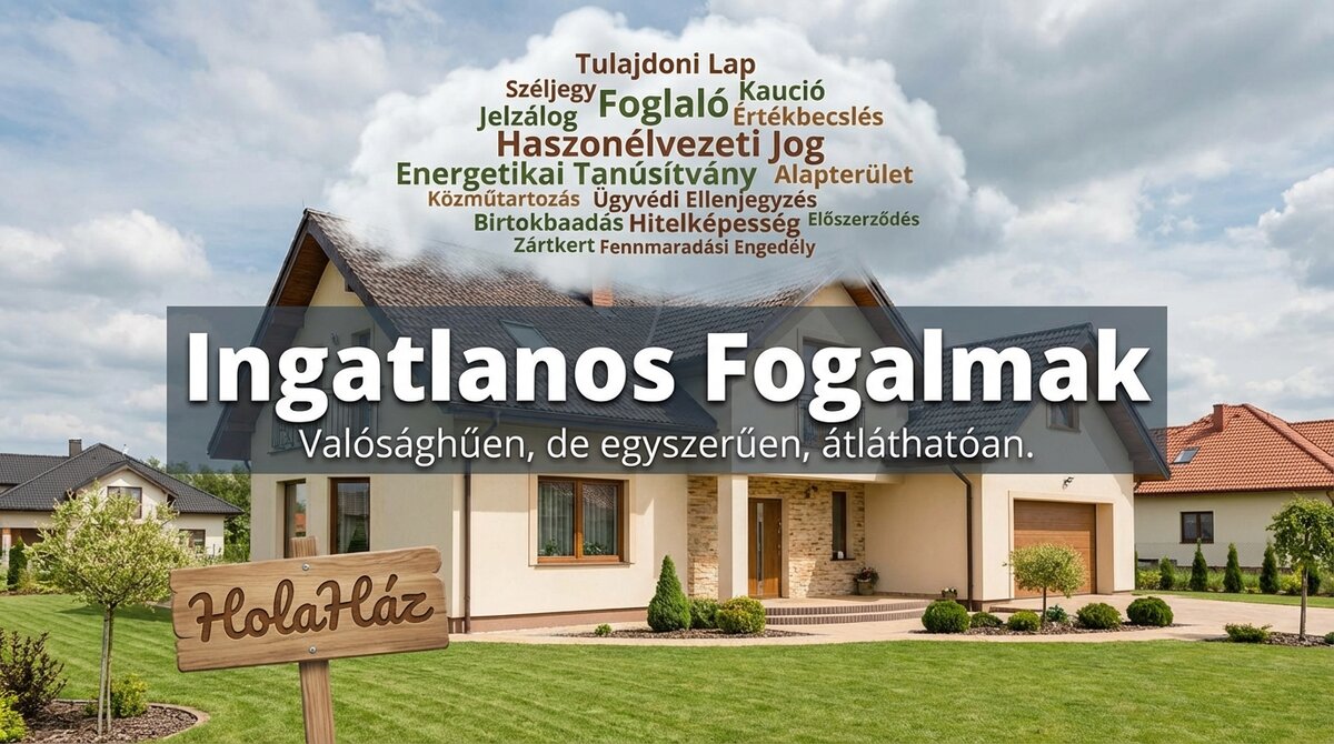 Ingatlanos Fogalmak és Szakkifejezések