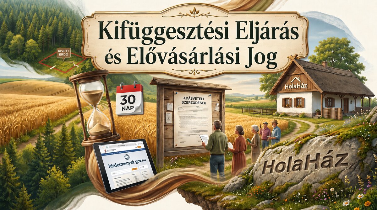 Kifüggesztési eljárás és Elővásárlási jog