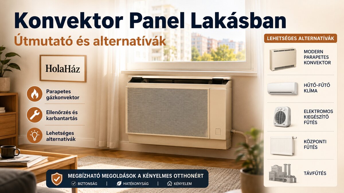 Konvektor panel lakásban - Útmutató és alternatívák