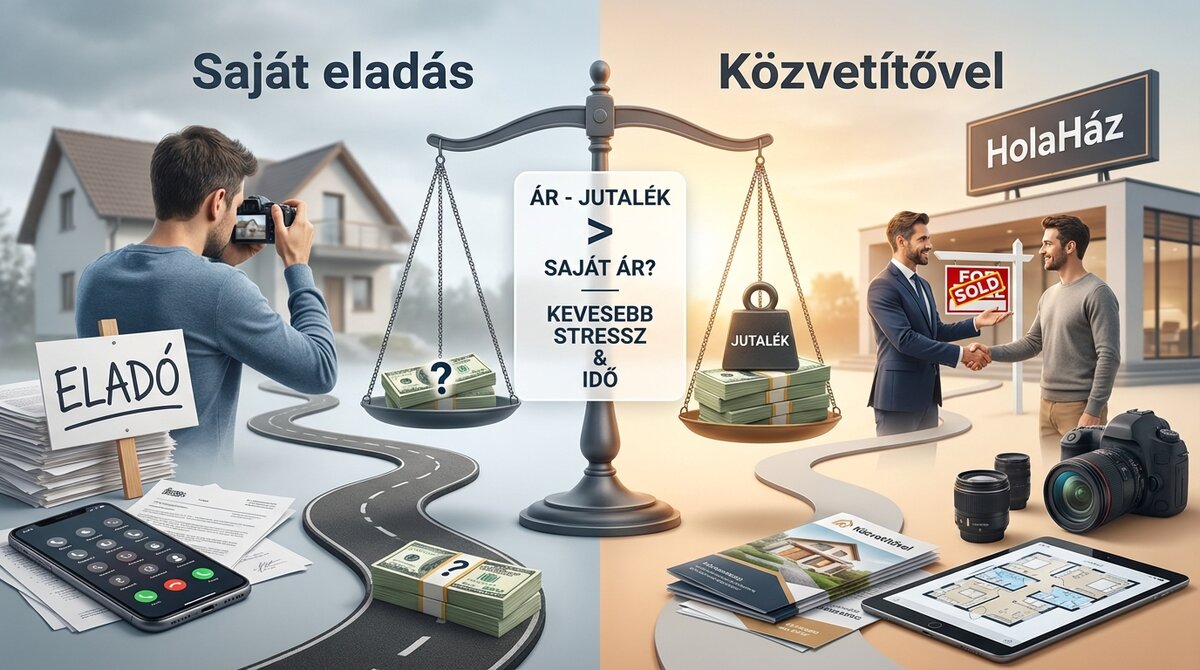 Közvetítő VS. saját eladás: Számold ki, melyik éri meg!