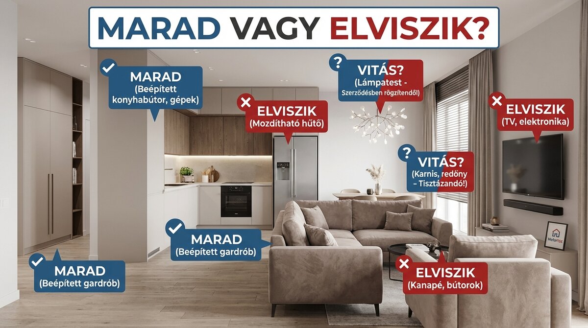 Marad vagy elviszik? Adásvételkor ne legyen meglepetés