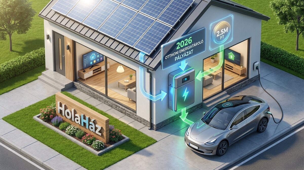 Otthoni Energiatároló Pályázat 2026