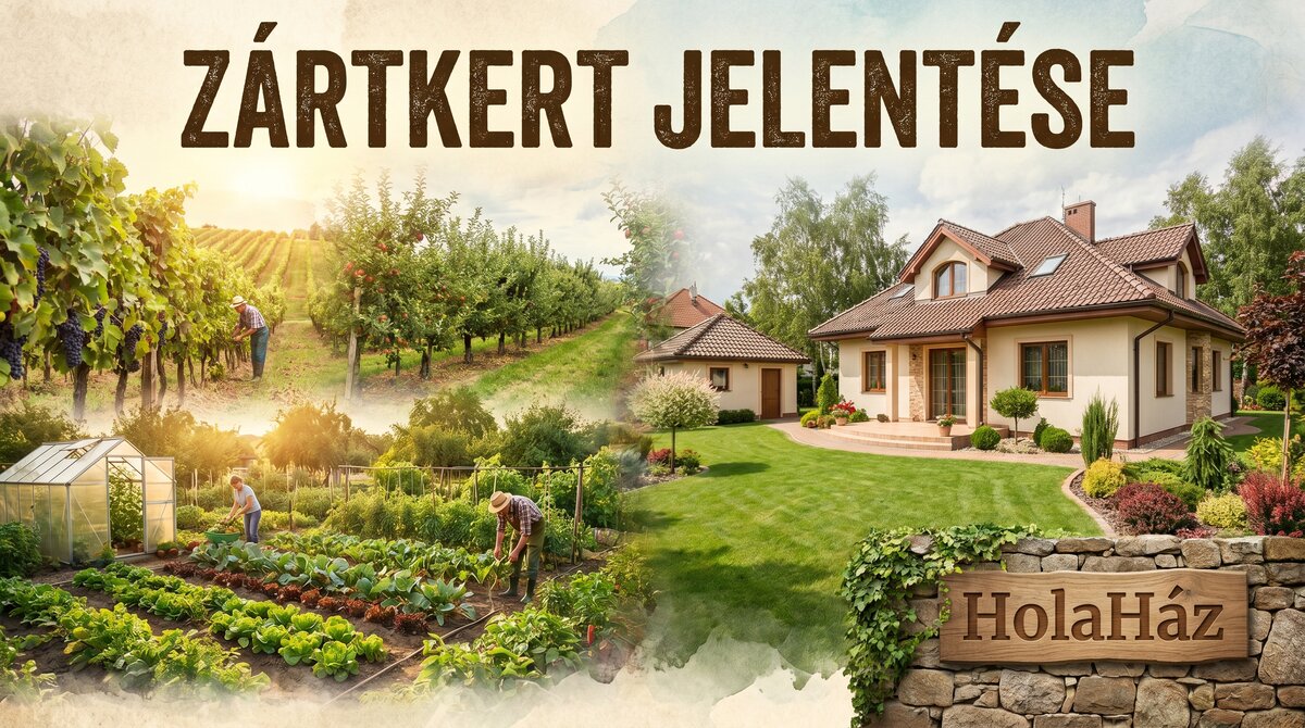Zártkert jelentése