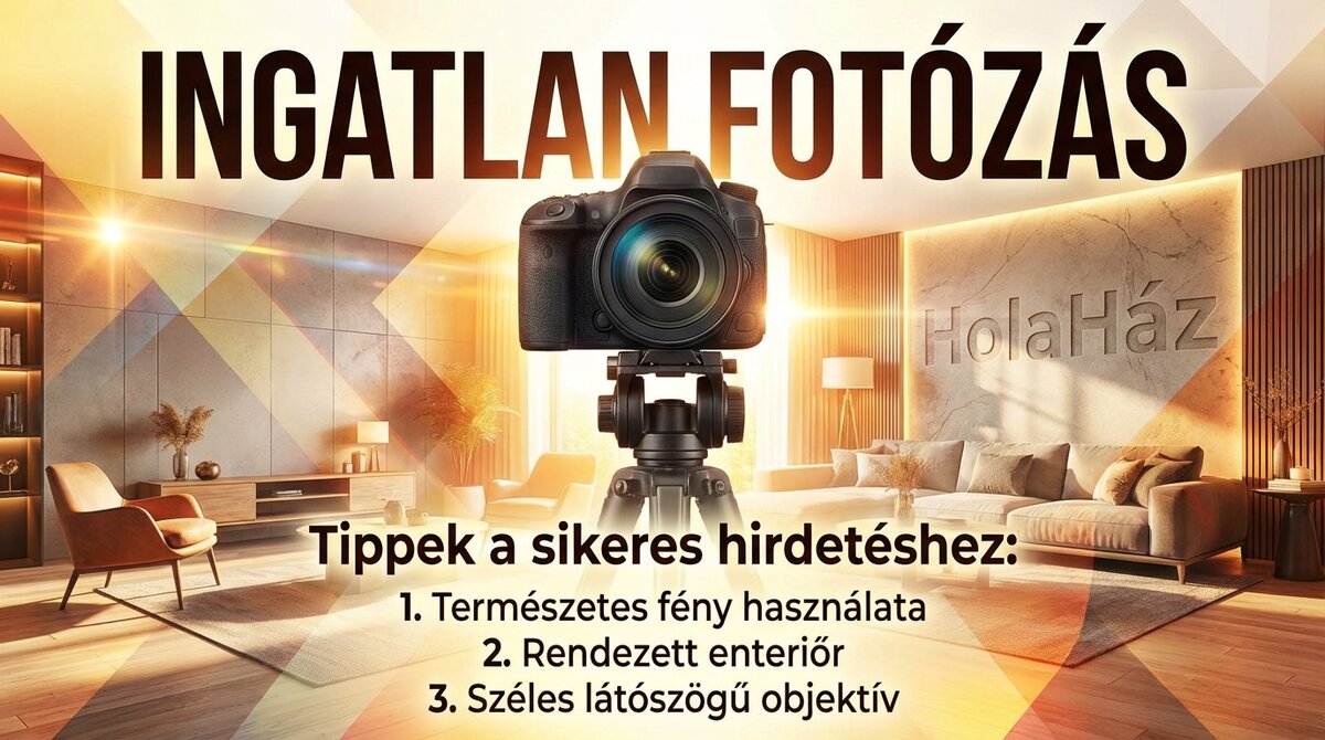 ingatlan fotózás tippek