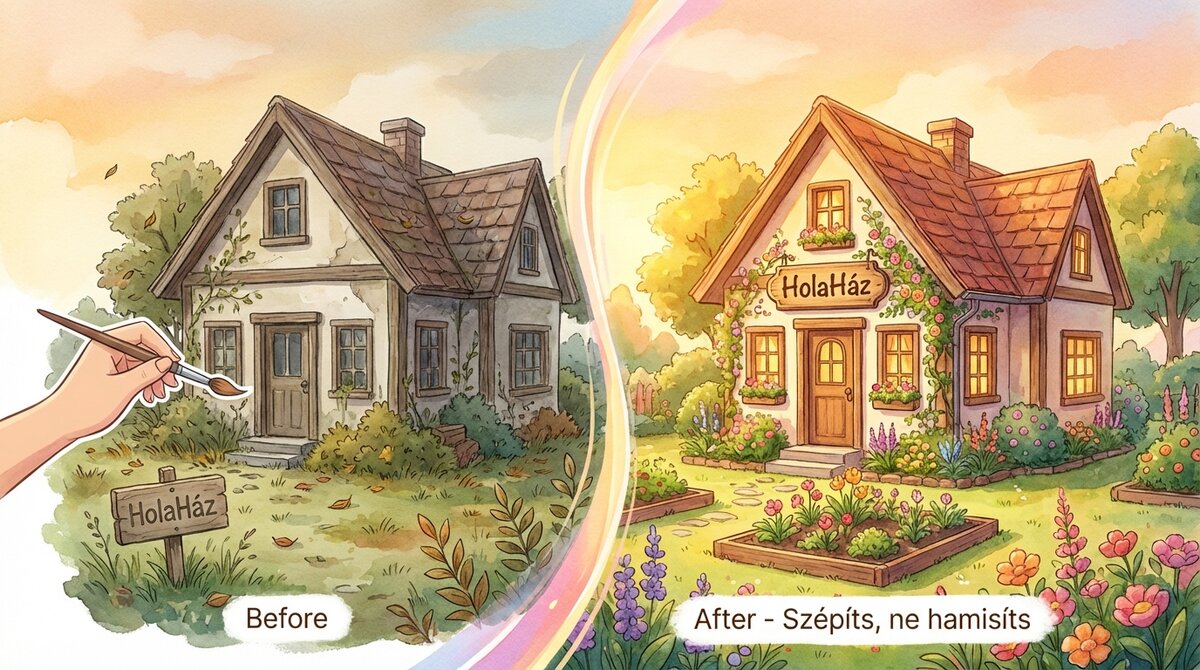 ingatlan hirdetés képeinek feljavítása ai segítségével