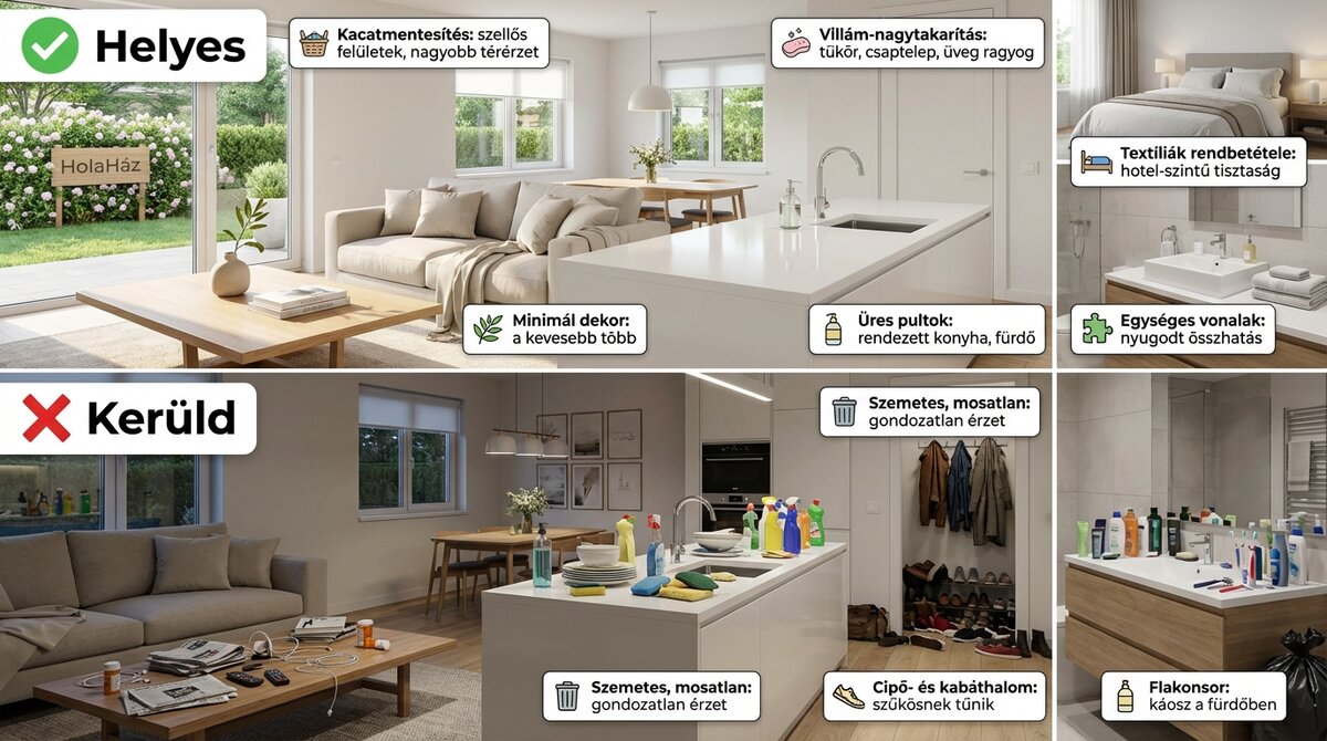 ingatlanfotó szép rendezett