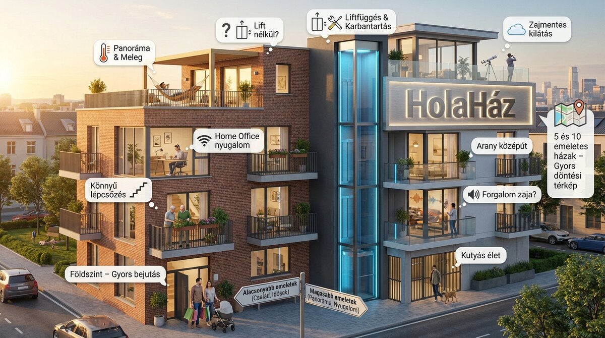 lakás hanyadik emeletére érdemes költözni