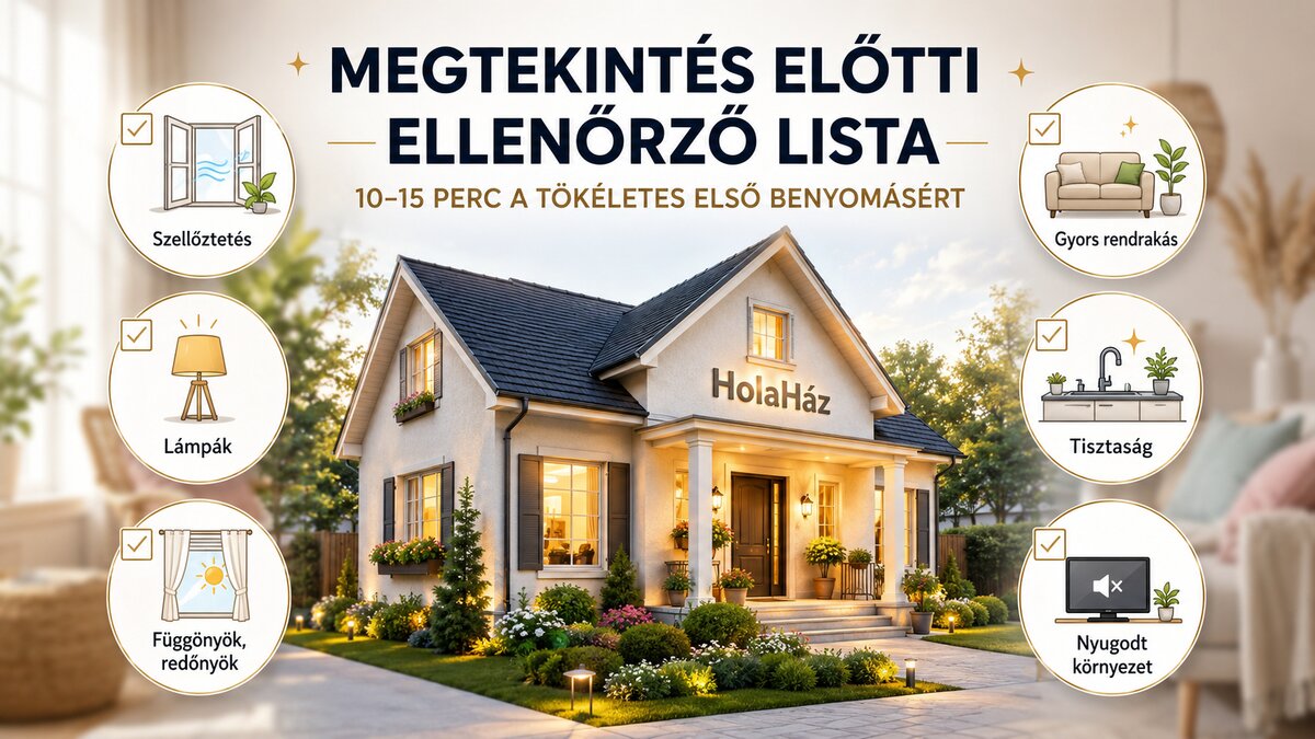 megtekintés előtti ellenőrző lista
