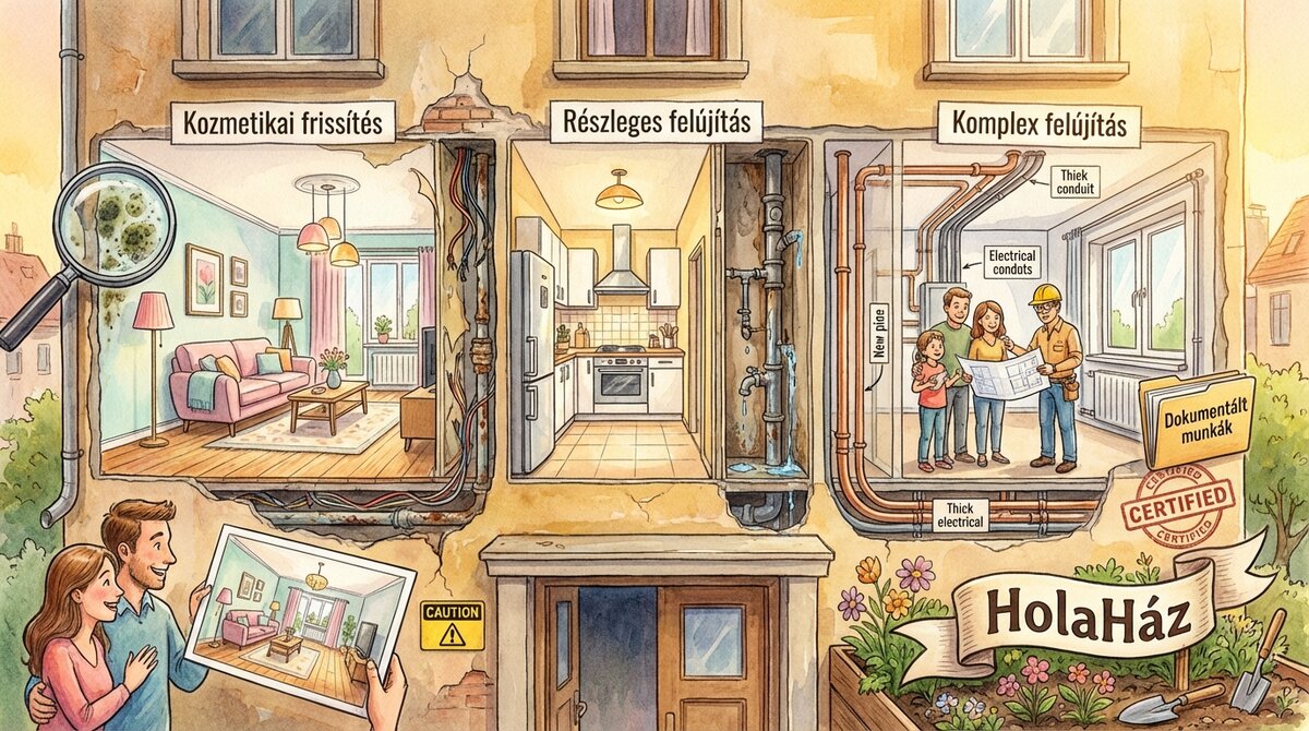 mit jelent a felújítás ténylegesen