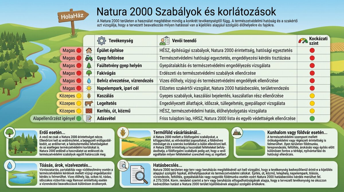 Natura 2000 szabályok