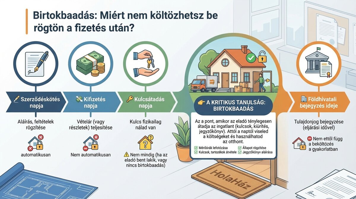 szerződés és beköltözés folyamata