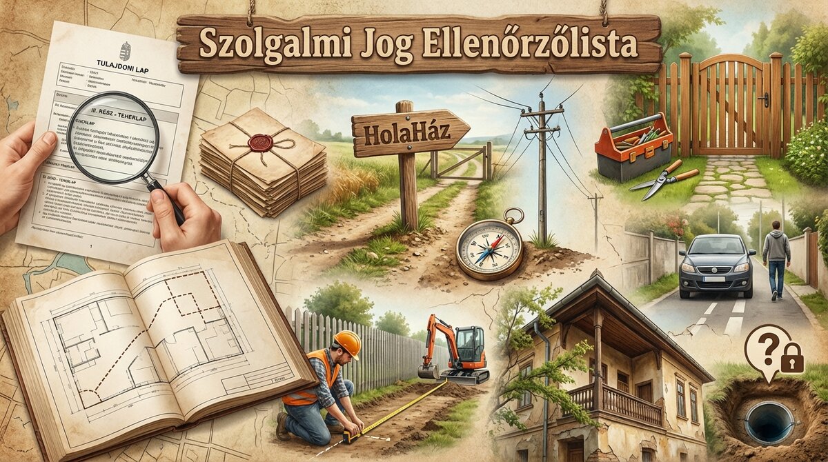 szolgalmi jog ellenőrző lista