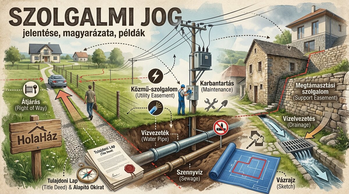 szolgalmi jog típusok