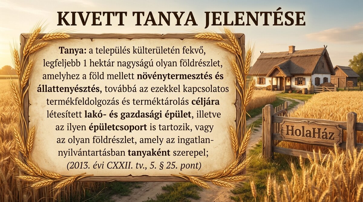 tanya jogszabályi fogalma
