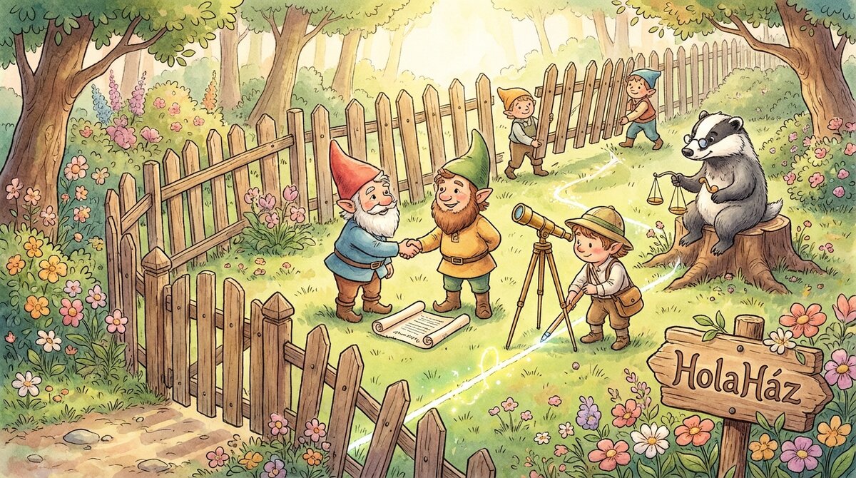 telek határ rendezés