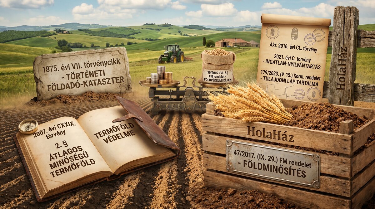 termőföld jogszabályok, aranykorona törvények