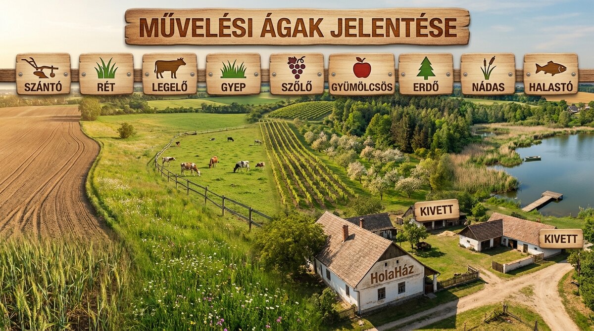 termőföld vagy művelés alól kivett