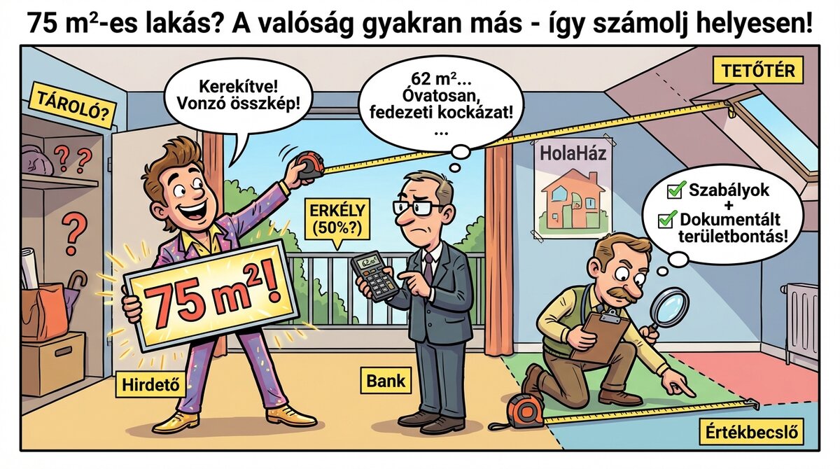 többféle négyzetméter számítás