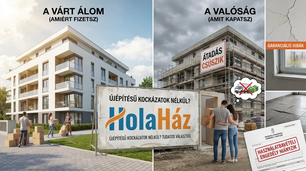 új építésű - várt álom vagy valóság