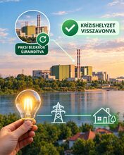 A paksi blokkok újraindítása után helyreállt a magyarországi áramellátás – illusztráció